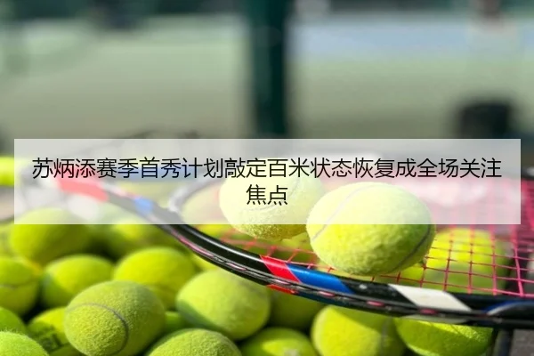 苏炳添赛季首秀计划敲定百米状态恢复成全场关注焦点
